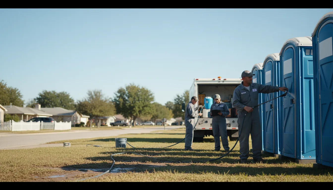 Long-Term Portable Toilet Rental in Crandall, IN near me